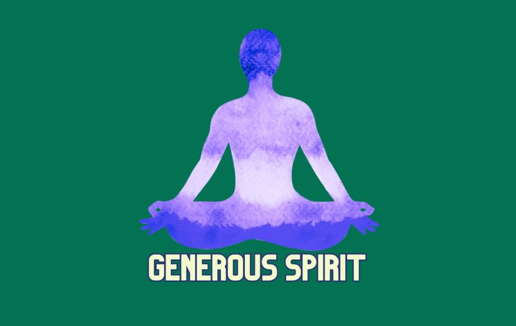 generous spirit__Message Of The Day By Renooji and Divvya