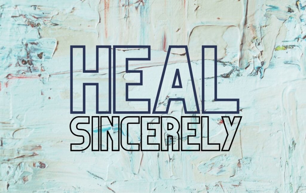 heal sincerely__Message Of The Day By Renooji and Divvya