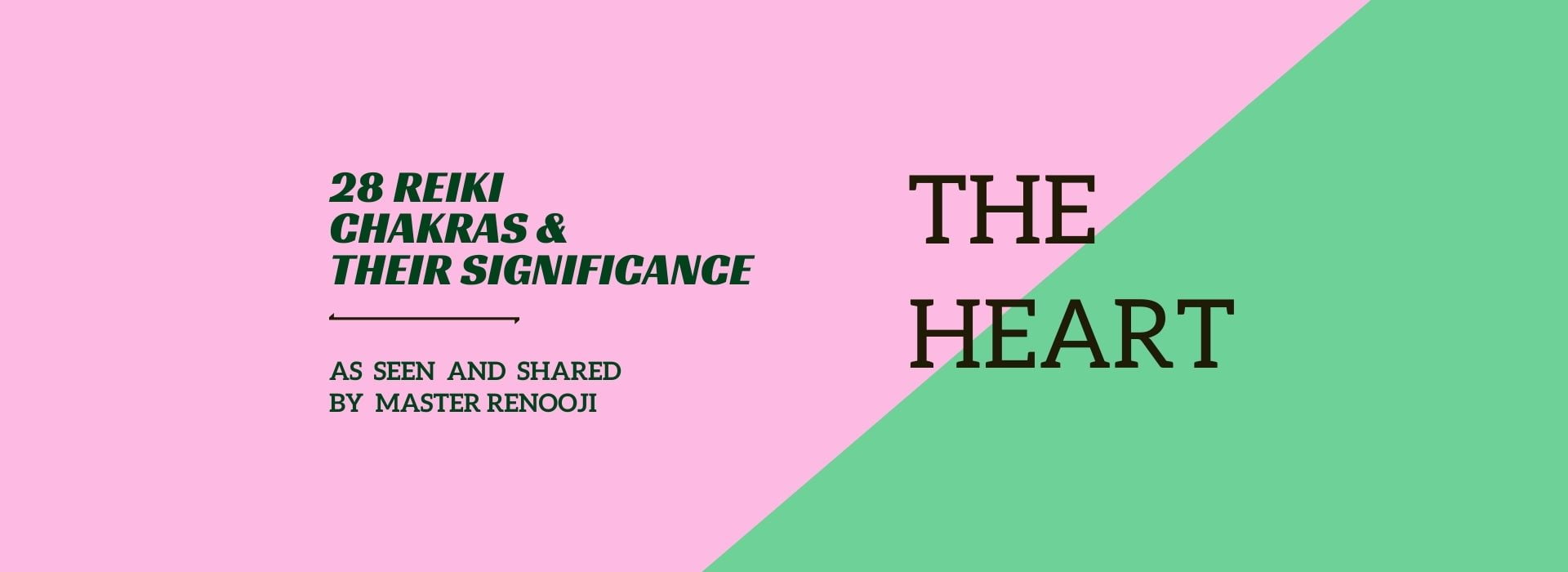 Reiki Chakras And Significance by Renooji_Heart